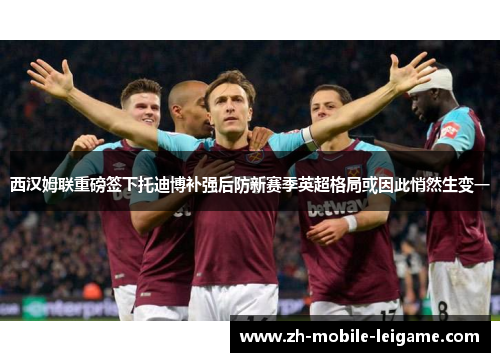 西汉姆联重磅签下托迪博补强后防新赛季英超格局或因此悄然生变一